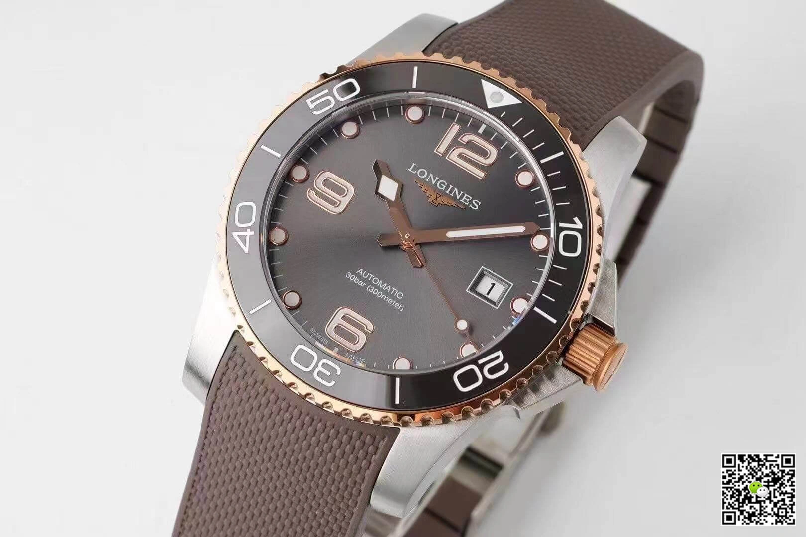 Longines Concas L3.781.3.78.9 ZF Factory 1:1 Best Edition Replica Watch Black Bezel